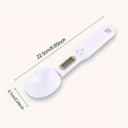 High-Precision Electronic Measuring Spoon and Scale with Digital Display for Cooking and Baking